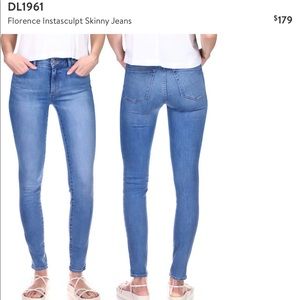 DL1961 Florence Instasculpt Skinny Jeans